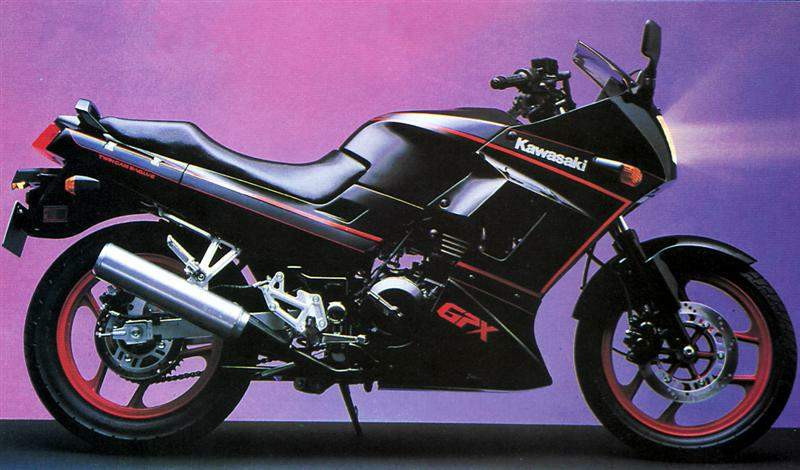 1990 - 1992 Kawasaki GPX250R